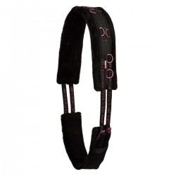 Longeersingel met bont Moments Imperial Riding